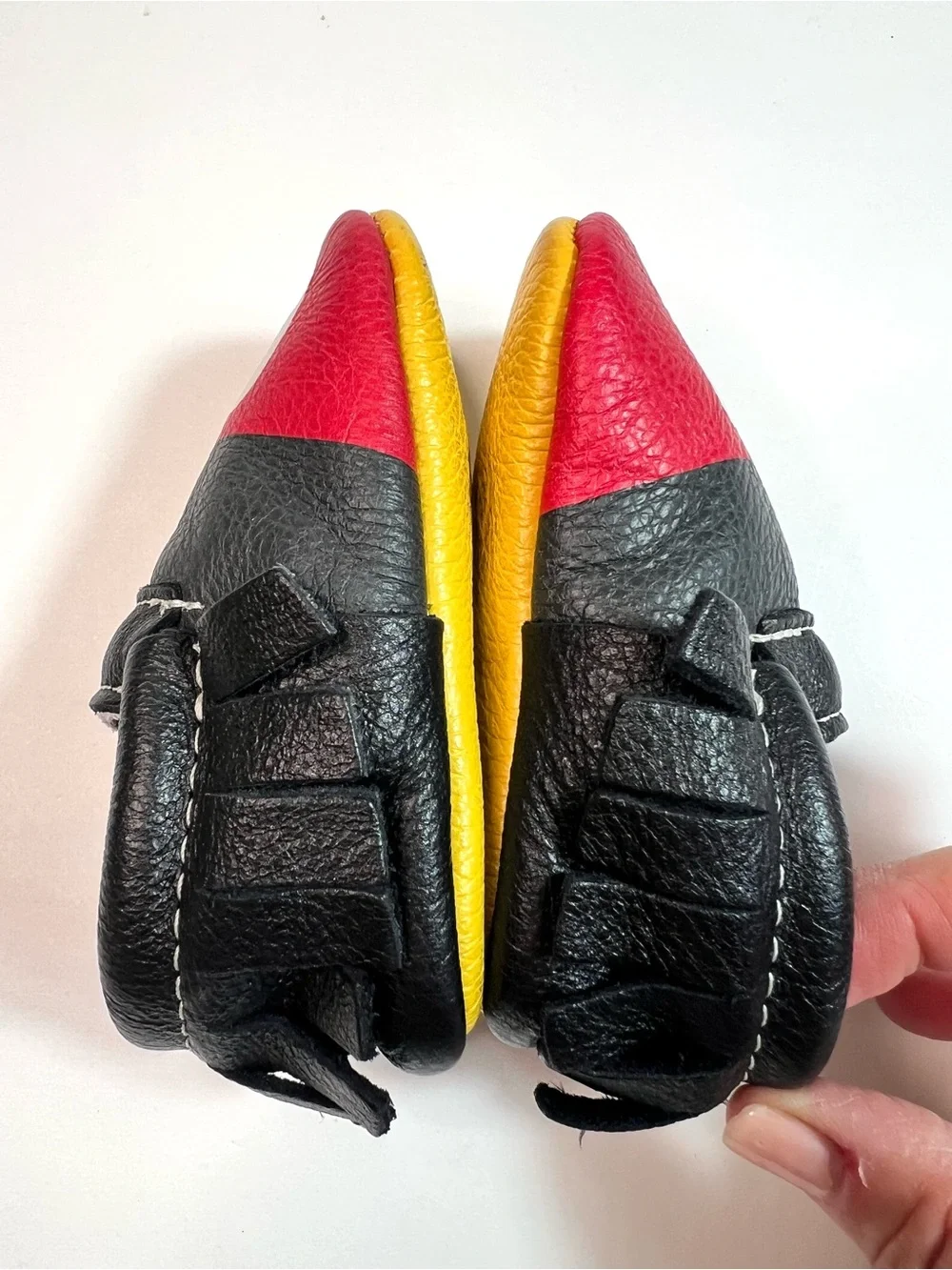 Freshly Picked Disney Baby Mickey Mouse Moccasins Size 3